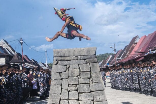 Tradisi Lompat Batu Fahombo